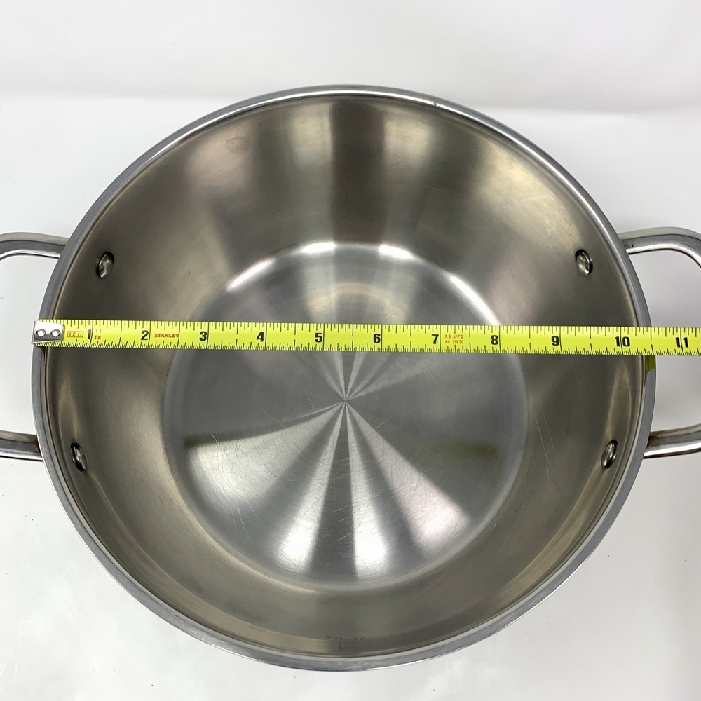 Cuisinart 5.5 Quart Multi-Purpose Pot Pan w Glass Lid Stainless Steel 755-26GD - Picture 12 of 14